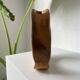 Vase sculpture en bois