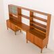 Free standing wall unit with a desk by bertil fridhagen, sweden, 1960s
