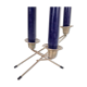 Postmodern Wire Spring Candleholder in Metal, 1980s
