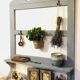 Antique wall shelf