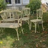 Bentwood cane set, sofa, 2 armchairs, 2 chairs