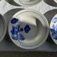 Set of 14 antique deep plates Moulin des Loups Hamage Model Edmond
