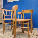 4 vintage luterma bistro chairs