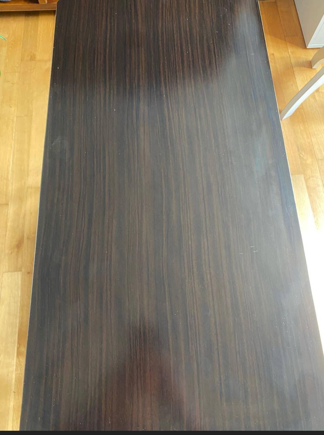 Vintage TV cabinet, Formica table on casters