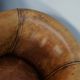 Vintage Dutch Cognac Leather Club Chairs, Set of 2