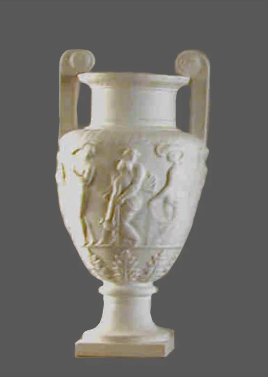 Greek with frieze of characters