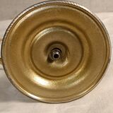 Old 19th century brass lamp base