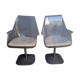 Pair of champagne chairs , Rausch