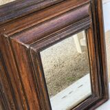 Old wooden mirror 45 x 55 x 10
