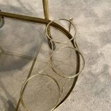 Golden vintage rolling service