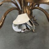 Flower wreath chandelier, 60s