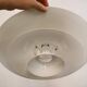 Danish Modern Pendant Lamp: White Radius Model by Erik Balslev for Fog & Mo