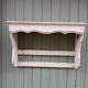 Étagère murale ancienne en bois