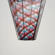 Murano Bianconi glass lantern suspension for Venini circa 1950
