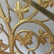 Chandelier en bronze doré, fin XIXème
