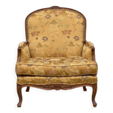 Louis XV style shepherdess armchair Ethan Allen