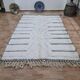 Handmade wool Berber rug 250x150 cm