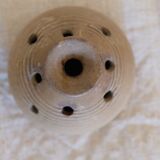 Pique vase Fleurs Vallauris in sandstone