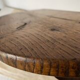 Rustic wooden wall shelf