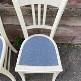 4 Brasserie bistro chairs bentwood bistro chair shabby chic baumann wood & laminate mid century