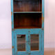 Old burmese teak dresser original blue patina