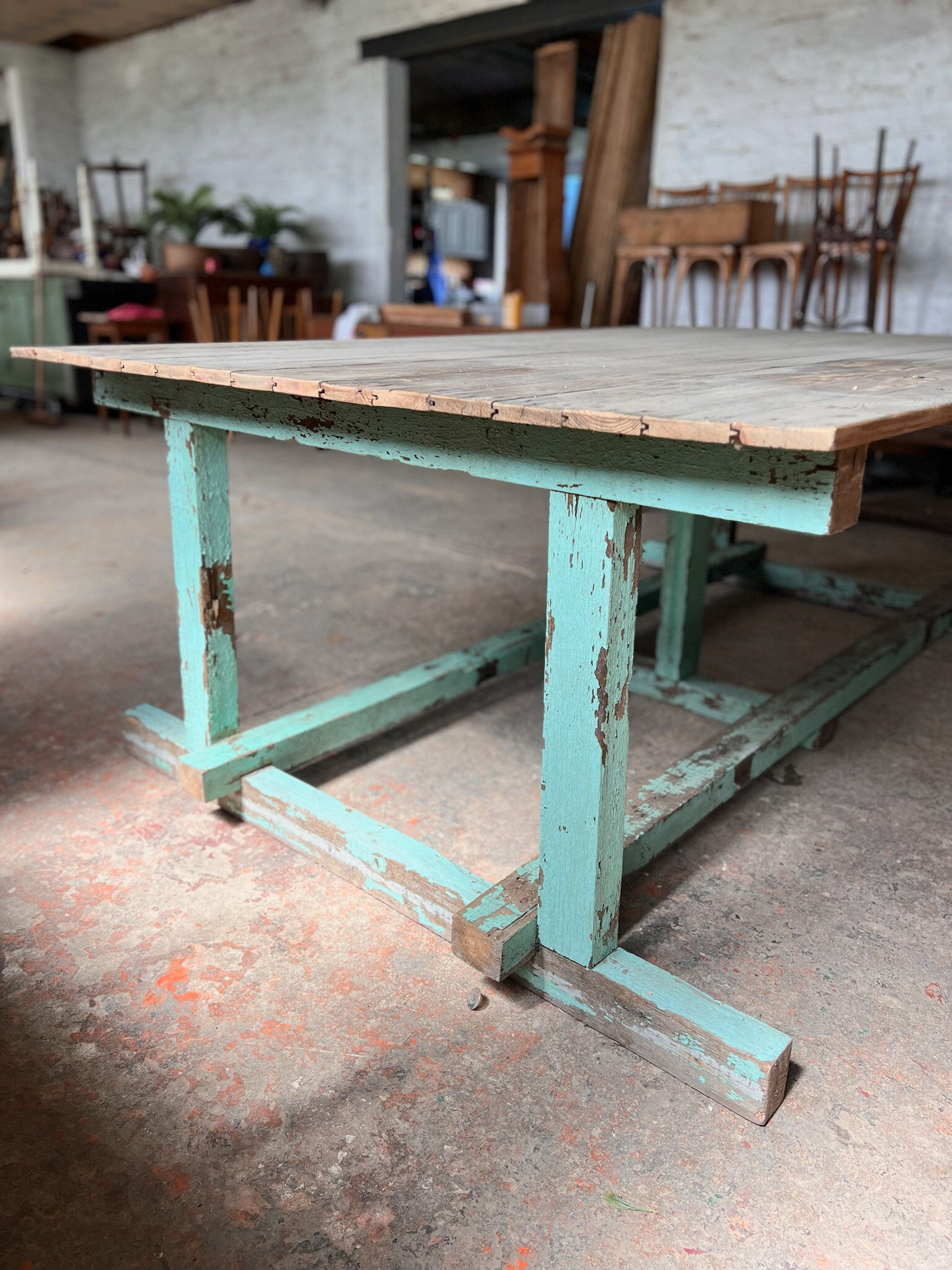 Old table / workshop island