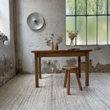 Oak farmhouse table