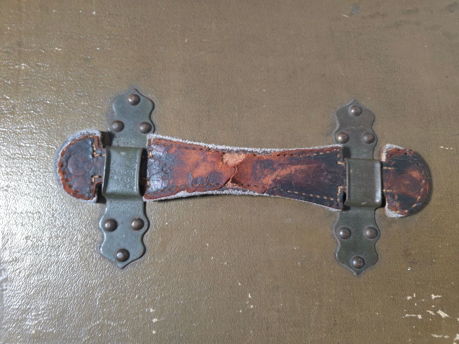 Moynat Paris travel trunk from the early 20th century.