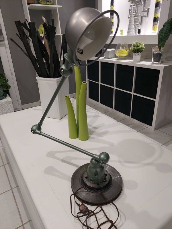 Lampe industrielle de Jean Louis Domecq  pour Jielde vintage années 1950