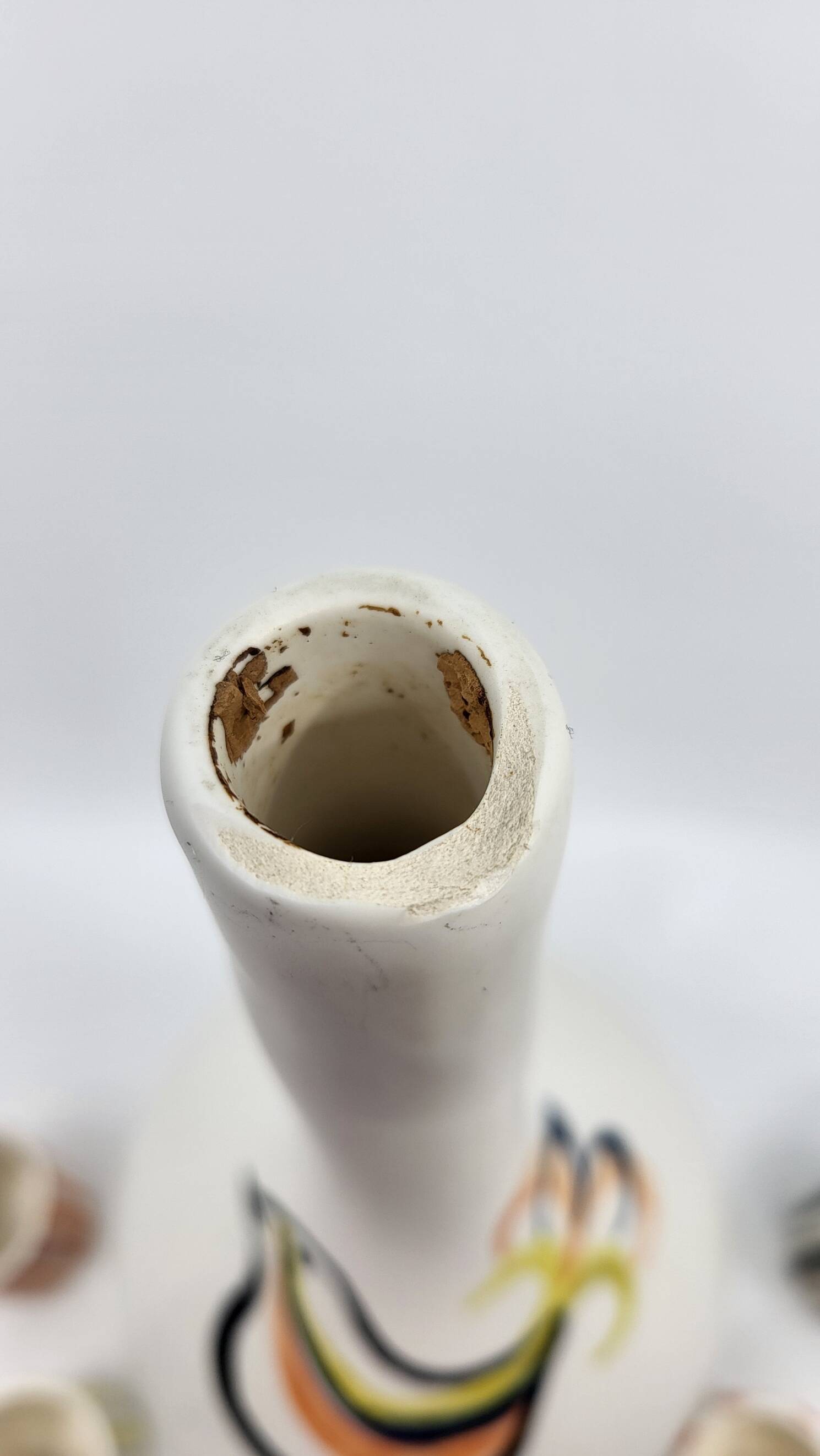 Roger Capron liqueur service bottle and 6 cups in French ceramic Vallauris