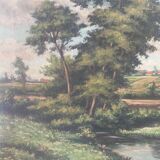 Dutch landscape from 1920