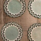Lace coaster