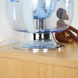 Table lamp, Murano glass, Italian design, 1970s, made in Italy