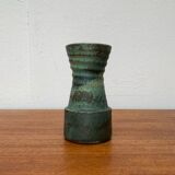 Brutalist pottery vase by Mobach, mid-century, 1960s.