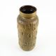 West German Fat Lava ceramic vase, glazed relief surface, 1970s