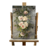 Tableau huile sur panneau vers 1900