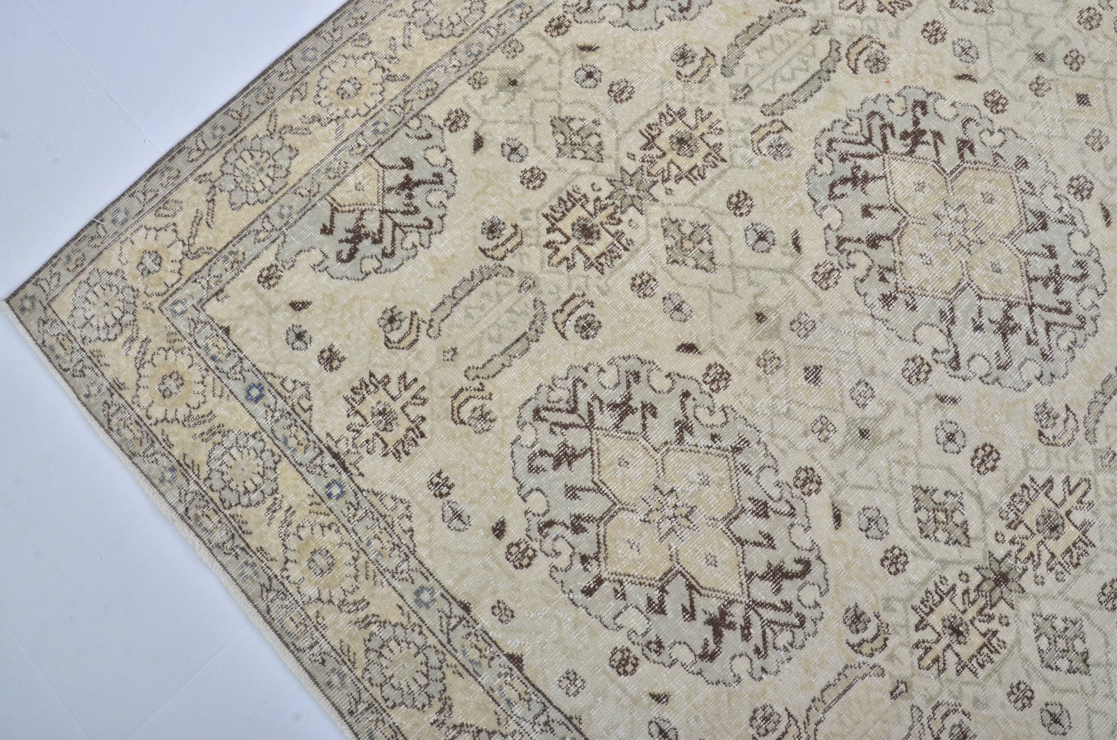 Tapis vintage turc Oushak sku 3204