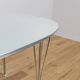 Mid Century Modern Extendable Ellipse B612 Dining Table by Piet Hein & Brun