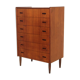 Commode "Tallboy" en teck, Danemark, 1960