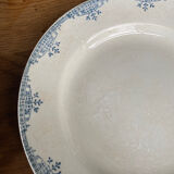 Set of 4 old plates of gien