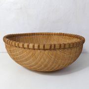 ethnic rattan and bamboo basketwork