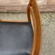 6 vintage Danish Scandinavian style chairs from the 1970s