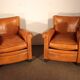 Pair of club chairs