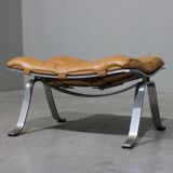 Lounge Chair and Ottoman from Arne Norell Ab, 1960s