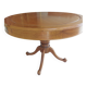 Round table in mahogany