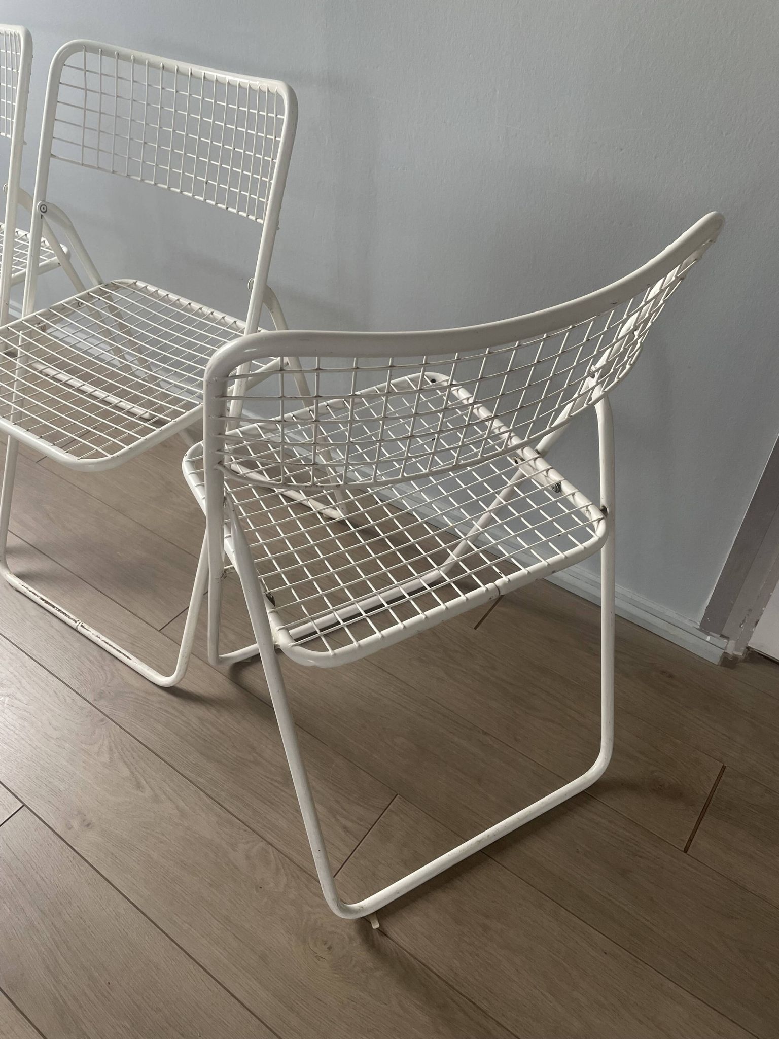 4 chaises pliantes vintage « Ted Net »