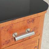 Art Deco bedside table by Jindrich Halabala for Up Zavody