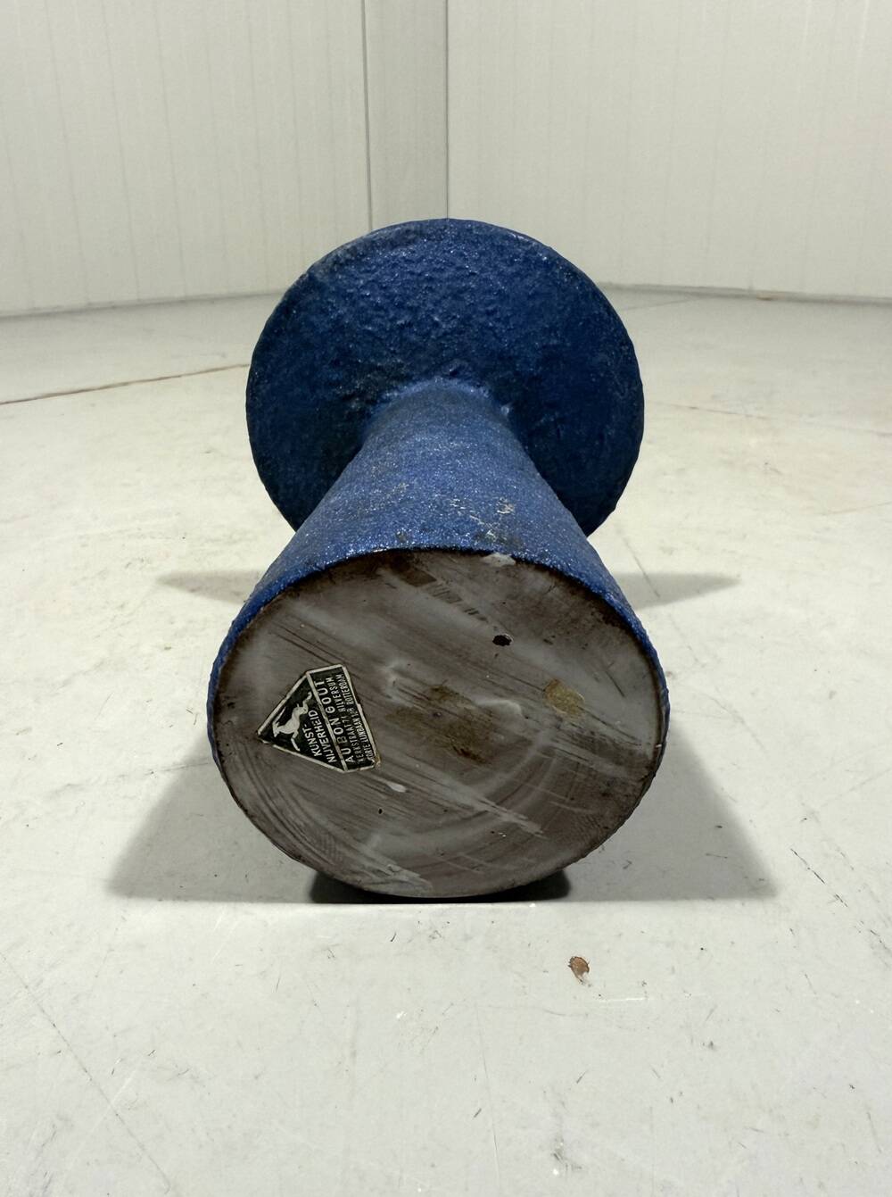 Blue ceramic candle holder 1960’s