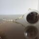 Coat holder 3 white and chrome patères 50s