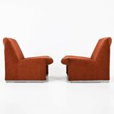 Pair of Alky Armchairs by Giancarlo Piretti for Anonima Castelli, 1970s
